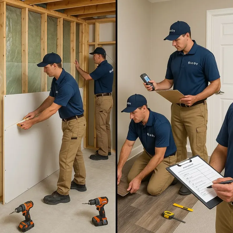 Repairs and Reconstruction process in Lake City, GA